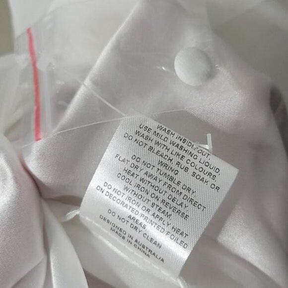 Bariano white Object of My Perfection Lace Detail Sweetheart Wedding Dress NEW 6 - Picture 12 of 12